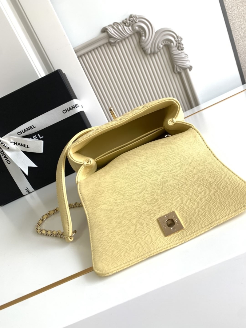 Ch**el top handle bags